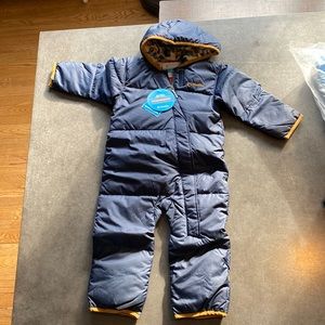 Columbia snuggly bunny snow suit 18-24 months
